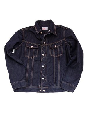 lb raw denim jacket