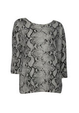 Rattle Print Sweater