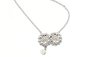 sterling silver karen walker chrysanthenums necklace