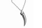 sterling silver karen walker tusk necklace