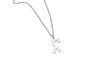 sterling silver karen walker large runaway girl necklace