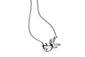 sterling silver karen walker heart and arrow necklace