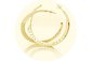 9k yellow gold huffer hoops