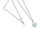 sterling silver karen walker blue topaz nautical stone necklace