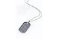 culet plain dog tag pendant