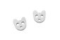 karen walker sterling silver bear studs