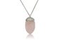 nick von k rose quartz acorn pendant