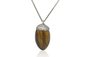 nick von k tigers eye acorn pendant