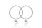 boh runga robin hoop earrings