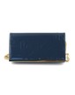 Embossed Clutch in Navy