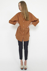 Puente shirt, Amber brown