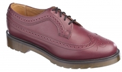 Dr Martens 3989 Brogue Shoe - Cherry Smooth