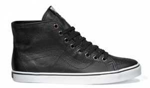 Vans Sk8 Hi D-Lo - Leather - Black