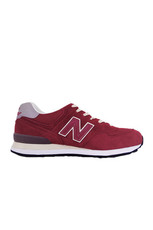 MENS 574 CLASSIC SNEAKER, RED