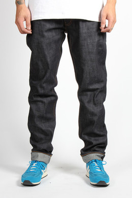 kelvin 5 pocket jean, raw organic