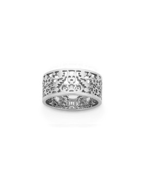 Filigree 9mm Ring in Silver