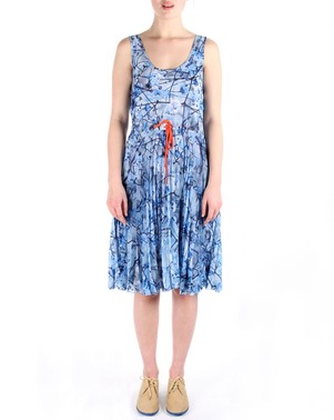 Laurel Dress in Cornflower Blue by Kate Sylvester