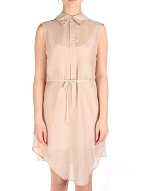 Backwards Shirt Dress in Naked by Nom*d