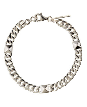 zabbana curb pyramid bracelet