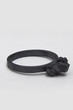 HEXAGON RING, BLACK