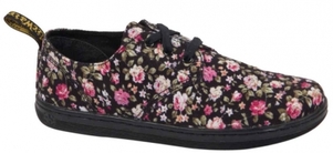 Dr Martens Aldgate 3-Eye Shoe - Canvas - Rose