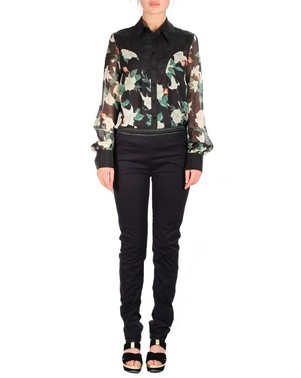 Billie Jean Blouse in Datura Print