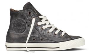 Chuck Taylor All Star Hi - Motorbike Jacket Leather Lady - Black