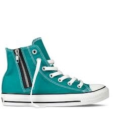 Chuck Taylor All Star Hi - Side Zip- Parasailing  Green