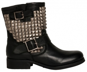 Windsor Smith Motor Bike - Boot - Leather - Black