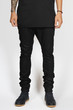 The Cetus Drop Crotch Jean, Black Coated