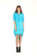 Obscure Shirt Dress - Turquoise