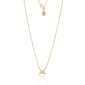 boh runga gold feather kisses pendant