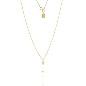 boh runga gold arrow pendant