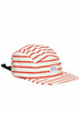 Nautica 5-Panel, red/cream stripe