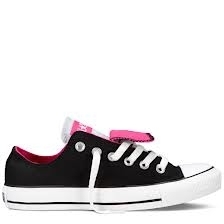 Chuck Taylor All Star Ox - Canvas - Double Tongue - Black