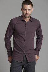 stretch poplin shirt