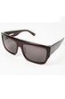 shadyladyz sunglasses by deanne cheuk - dark red