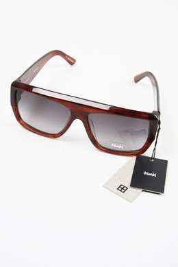 ksubi 'the skat' sunglasses, leopard haze