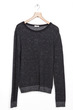 mens knit jumper, black or grey