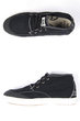 wood wood colab canvas shoe, black