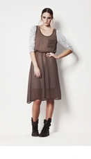 rosa dress mink