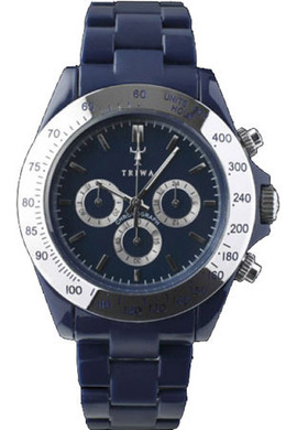 chrono watch, navy