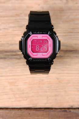 baby g watch, black